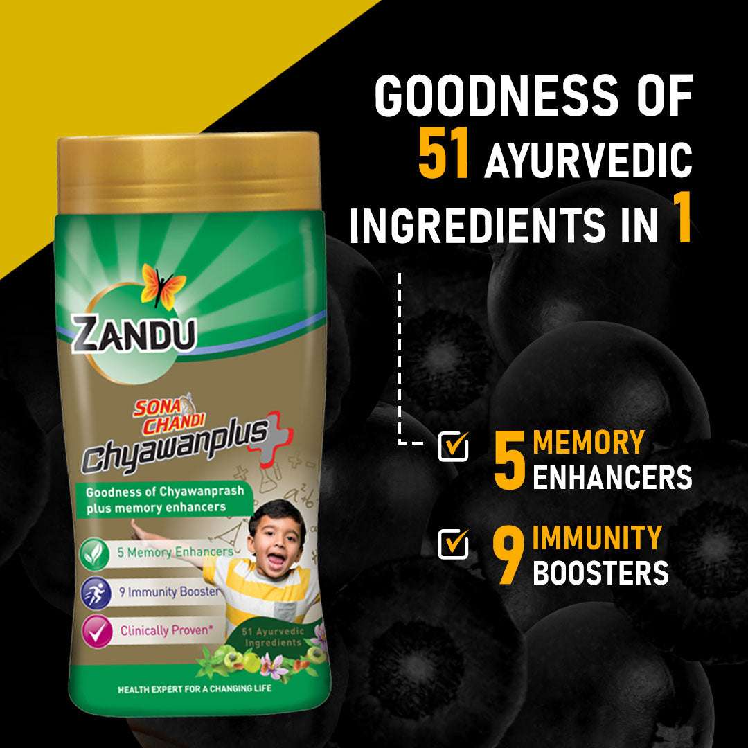 Zandu Sona Chandi Chyawanprash ingredients