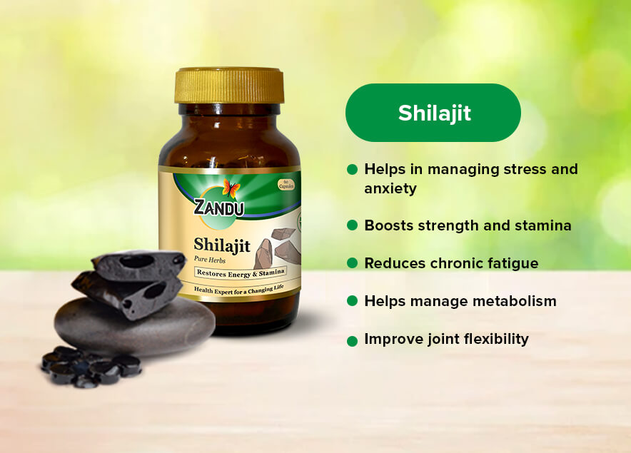 Zandu Shilajit & Asvagandha