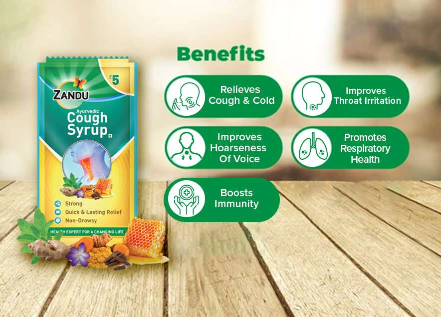Zandu Ayurvedic Cough Syrup benefits