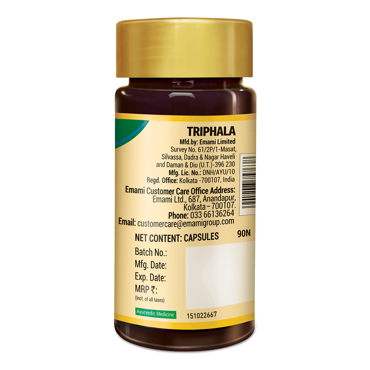 Triphala (90 Caps) & Lean & Slim (60 Caps)