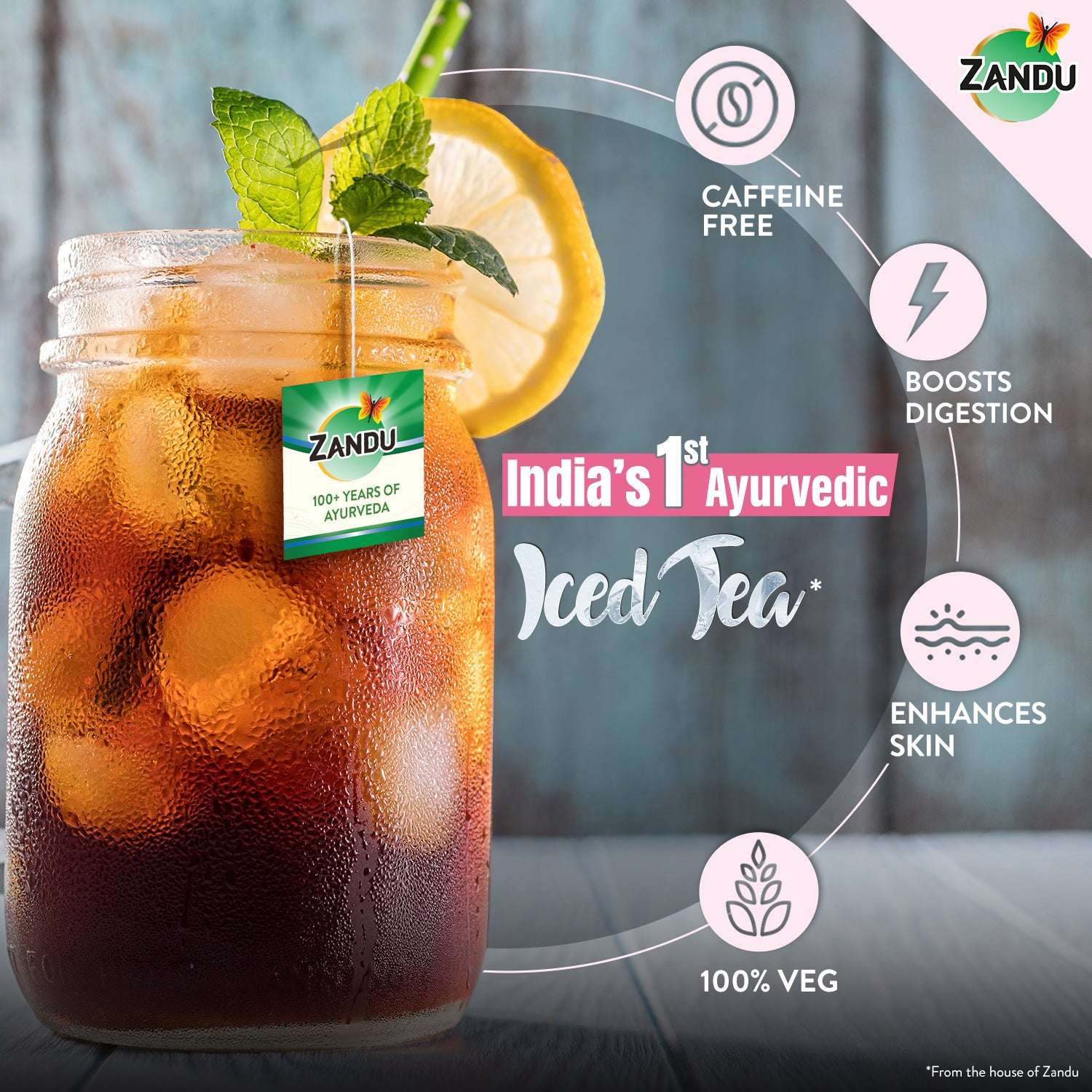 Zandu herbal ice tea benefits