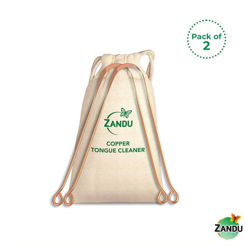 Copper Tongue Cleaner (Pack of 2)
