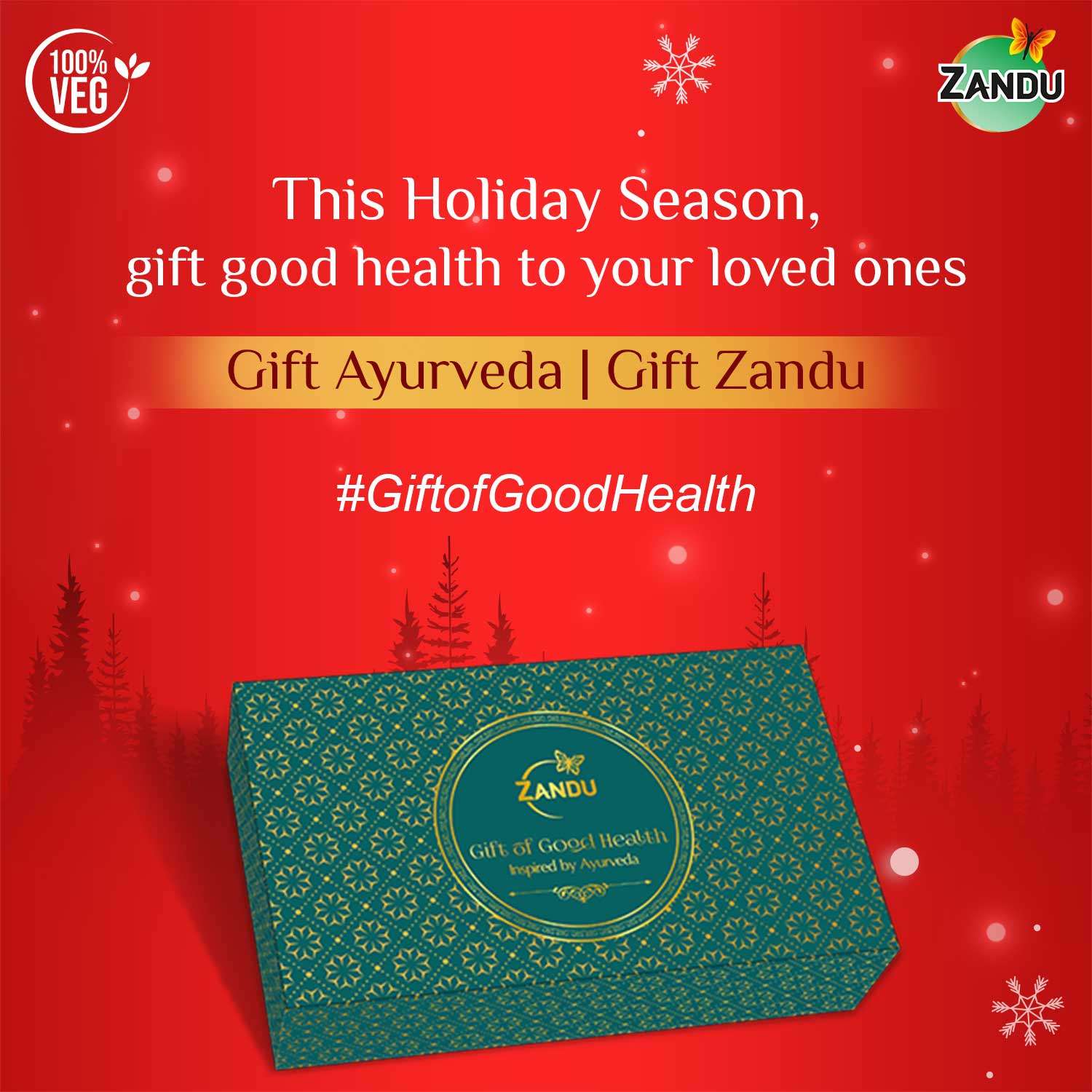 Zandu Wellness Juice Gift box