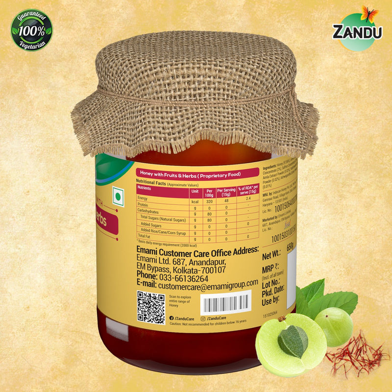 Pure Honey with Fruits & Herbs (650g)(Buy 1 Get 1)