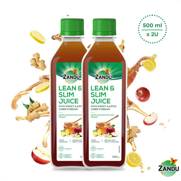 Lean & Slim Juice with Honey & Apple Cider Vinegar (500ml)(Pack Of 2)