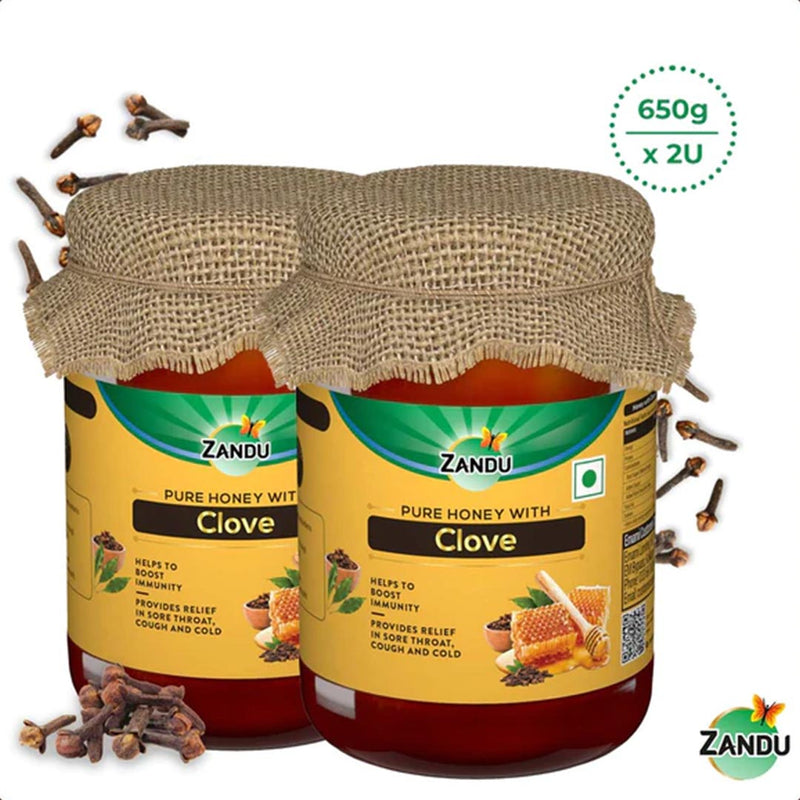 Pure Honey with Clove (650g)(Buy 1 Get 1)