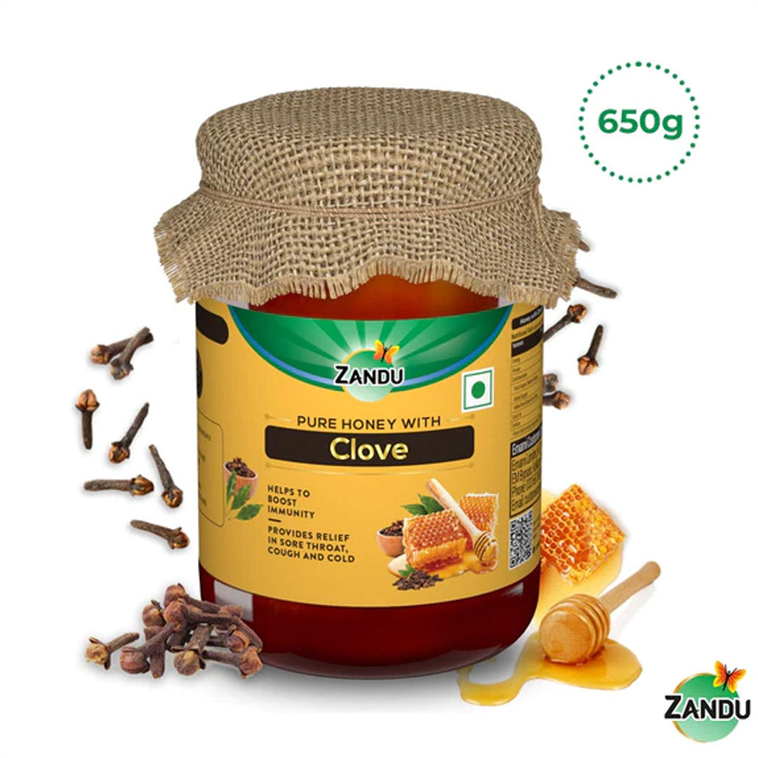 Pure Honey with Clove (650g)