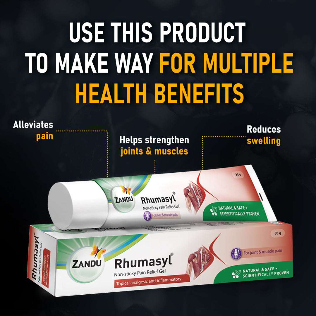 Rhumasyl Joint Pain Relief Gel benefits 