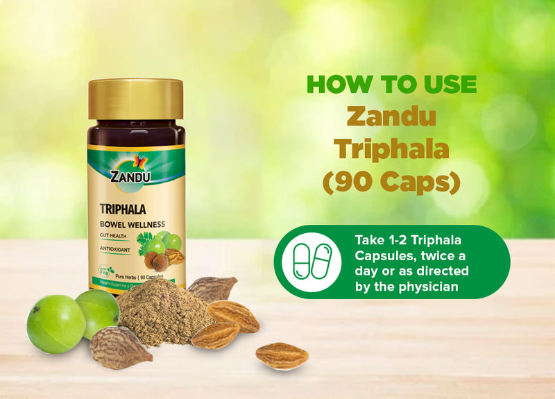 Triphala (90 Caps)(Buy 1 Get 1)
