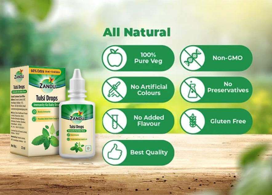 Tulsi Drops (32ml)