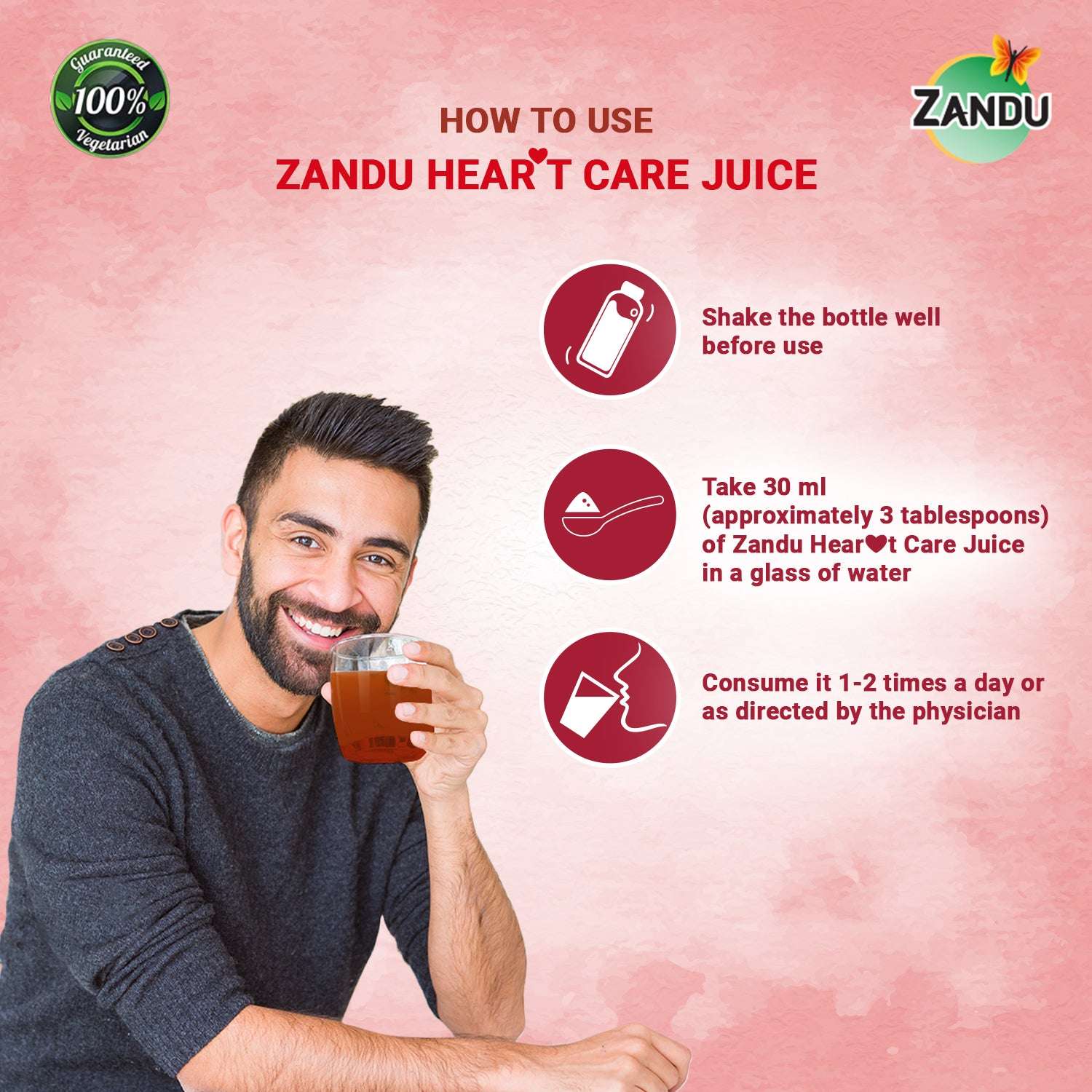 Zandu Heart Care Juice with Lauki & Amla (Boost your Heart Health) 500ml