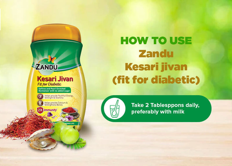 Kesari Jivan Fit for diabetic Asvagandha