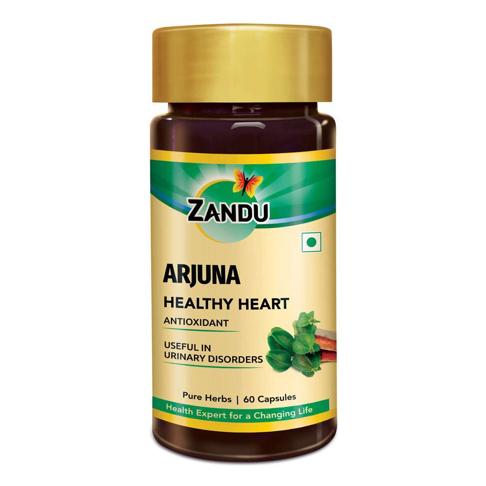 Zandu Arjuna Capsules for heart health