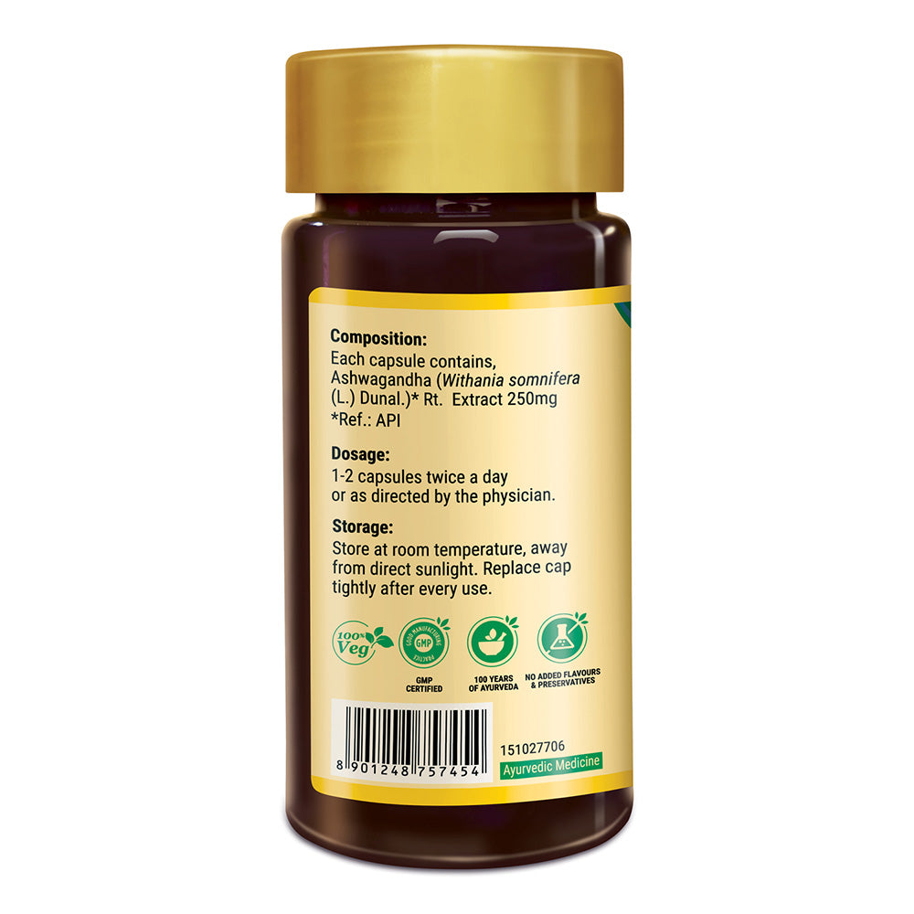 Ashwagandha (60 Caps) (Buy 1 Get 1)