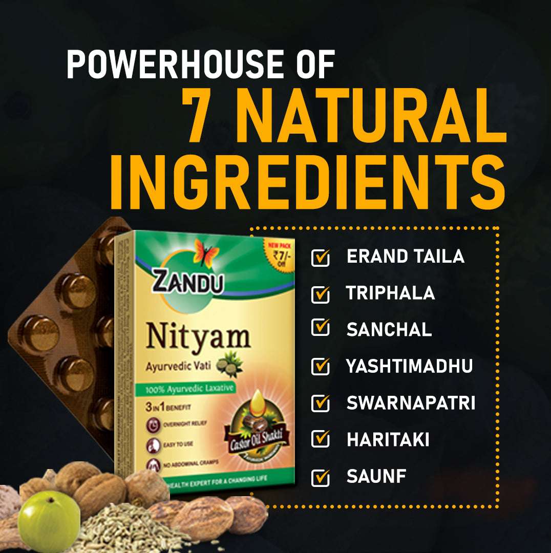 Zandu Nityam Ingredients